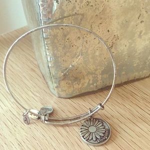 Alex & Ani Daughter Silver Bangle